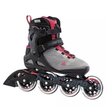 Роликовые коньки Macroblade 90 женские ROLLERBLADE, серый/розовый