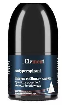 Роликовый антиперспирант Element Men с растительным таурином и шалфеем 50мл Elfa Pharm
