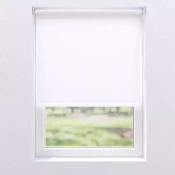 Ролленные шторы непрозрачные 90/150 см, белый