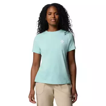 Rolling Bend Columbia Женская футболка, цвет Verde Agua