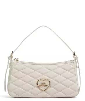 Романтическая сумка через плечо из искусственной кожи Love Moschino, бежевый