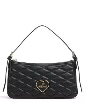 Романтическая сумка через плечо из искусственной кожи Love Moschino, черный