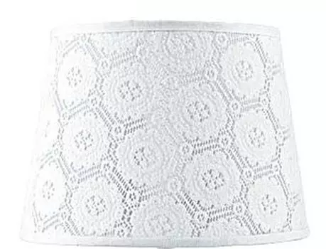 Романтический абажур из ткани "Ива" крючком кружевной конус для абажура настольной лампы Е14 Licht-Erlebnisse