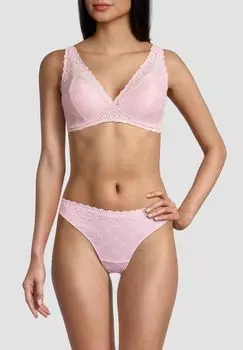 Романтический кружевной бюстгальтер без косточек для женщин MANGUUN, цвет 2 Fragrant Lilac