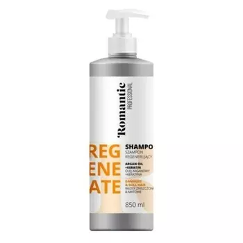 Романтический профессиональный восстанавливающий шампунь для волос 850мл, Forte Sweeden