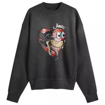 Романтичный свитшот «Hopless» Amiri, черный