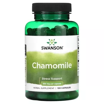 Ромашка Swanson, 350 мг, 120 капсул
