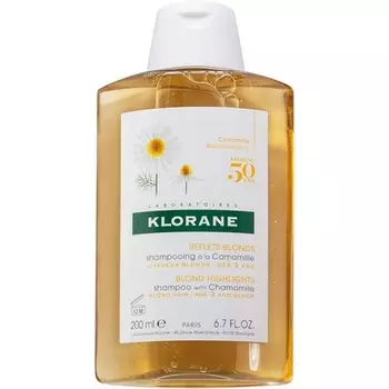 Ромашковый шампунь 200мл, Klorane