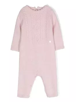 Ромпер фактурной вязки Patachou, розовый