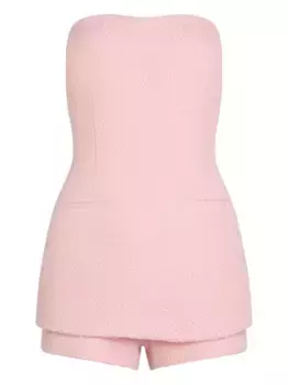 Ромпер из ткани букле SER.O.YA, розовый