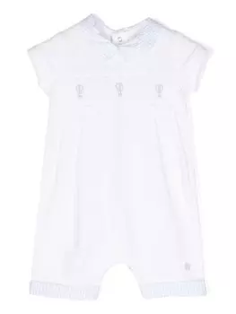 Ромпер с вышивкой Patachou, белый