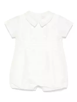 Ромпер со складками Patachou, белый