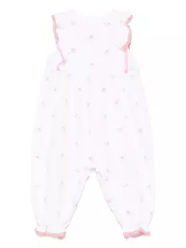 Ромпер Tartine Et Chocolat с цветочным принтом, белый