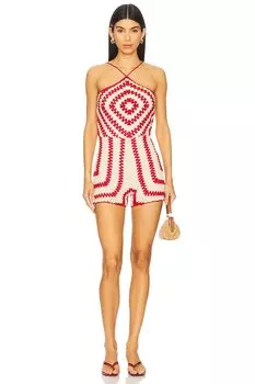 Ромпер Veruca от Saylor, red & crme