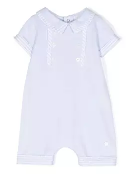 Ромпер в клетку Patachou, синий