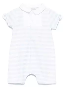 Ромпер в полоску Patachou, белый