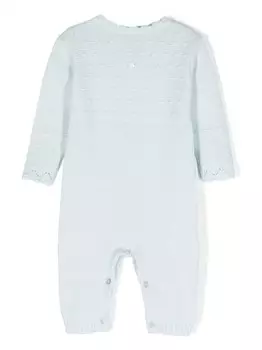 Ромпер в технике кроше Patachou, синий