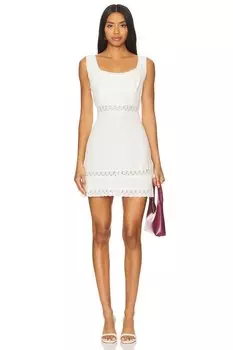 Ронан мини-платье Rixo, бежевый