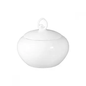 Рондо / Лиана Сахарница белая на 2 персоны 0,18 л Seltmann Weiden, белый