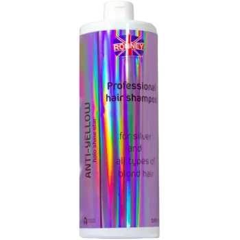 Ronney Anti-Yellow шампунь против желтизны волос против желтизны, 1000 мл