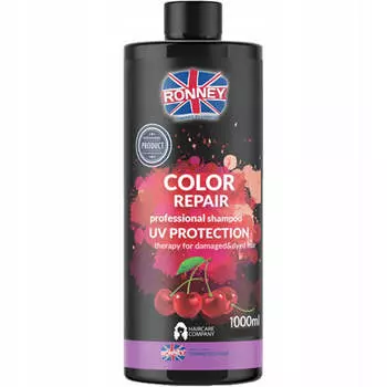 Ronney Color Repair Professional Shampoo UV Protection Шампунь для защиты цвета с экстрактом вишни 1000мл