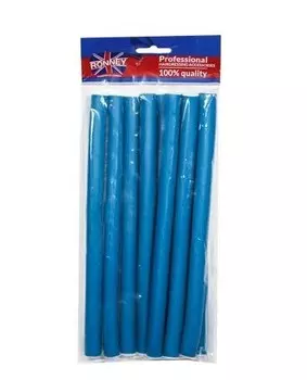 RONNEY Professional Flex Rollers 037 - Ролики 14/210 мм синие (RA 00037)