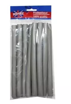 RONNEY Professional Flex Rollers 044 - Ролики 18/240 мм серые (RA 00044)