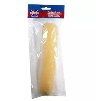 RONNEY Professional Hair Bun With Rubber 063 - Продолговатый пучок с наполнителем и резинкой кремовый 230 мм RA 00063 НОВИНКА