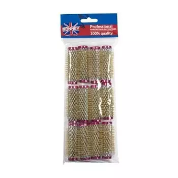 RONNEY Professional Щипцы для завивки проволоки 022 - Металлические валики с щеткой 18/63 мм RA 00022