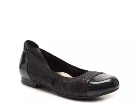 Ronnie Балетки Ros Hommerson, Navy Snake Print