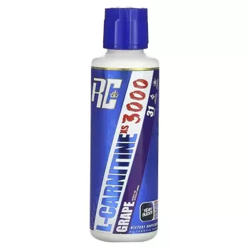 Ronnie Coleman Vital Edition L-Carnitine XS 3000 Виноградный, 16 жидких унций (473,28 мл)