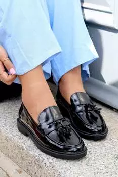 Rosalie Penny черные лоферы с блеском Linzi, черный