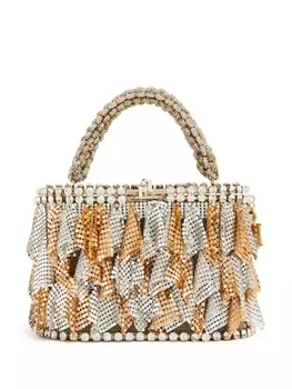 Rosantica сумка Holli Lustrini с кристаллами, золотистый