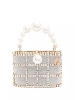 Rosantica сумка-тоут Holli Bling с кристаллами, золотистый