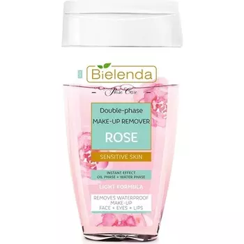 Rose Care Двухфазное средство для снятия водостойкого макияжа Bielenda