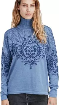 Rosendal Fem Свитер Dale of Norway, цвет Blue Shadow/Indigo