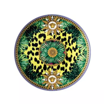 Rosenthal Versace Jungle Animalier Тарелка хлебная 17 см Rosenthal meets Versace, разноцветный/золотой