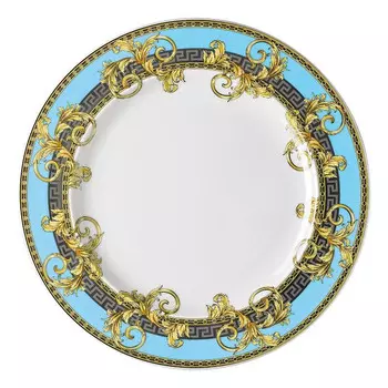 Rosenthal Versace Prestige Gala Le Bleu Тарелка обеденная, 27 см Rosenthal meets Versace, красочный