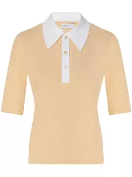 Rosetta Getty футболка поло, желтый