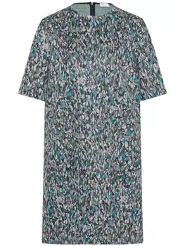 Rosetta Getty платье-трапеция Foam, синий