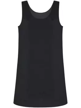 Rosetta Getty топ с U-образным вырезом, черный