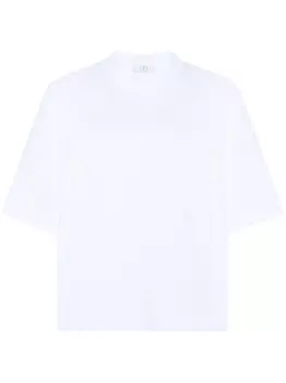 Rosetta Getty укороченная футболка из коллаборации с Violet Getty, белый