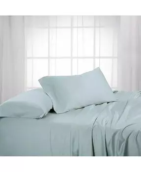 Роскошная и тяжелая вискоза из бамбука, комплект из 600 листов, королева Egyptian Linens, синий