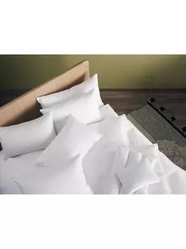 Роскошная комбинированная стандартная подушка из европейского гусиного пуха John Lewis, мягкая