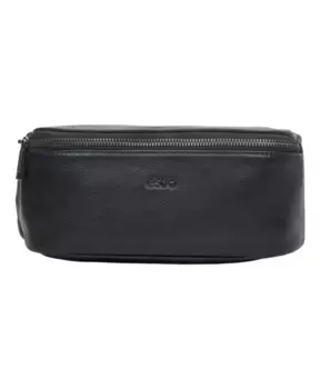 Роскошная кожаная поясная сумка Estro, черный