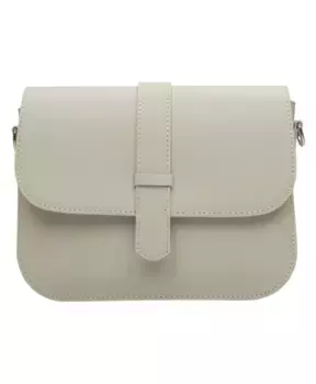 Роскошная кожаная сумочка Estro, серый