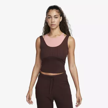 Роскошная майка для йоги dri-fit Nike, красный
