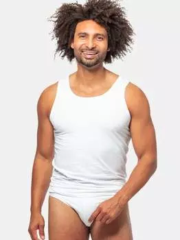 Роскошная органическая майка Ammann, белый