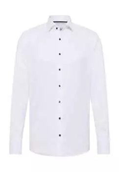 Роскошная рубашка современного кроя Eterna, белый