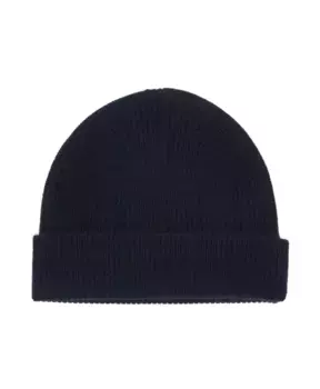 Роскошная шапка бини из кашемира. Ermenegildo Zegna, синий